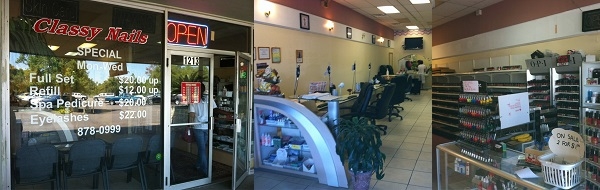 Classy Nails 1213 Apalachee Pkwy Tallahassee Florida 