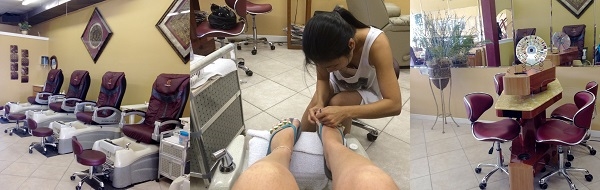 Tips & Toes Nail Salon 150 Canaveral Plaza Blvd Cocoa Beach Florida 