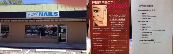 Perfect Nails 3101 State Rd 580 Safety Harbor Florida 